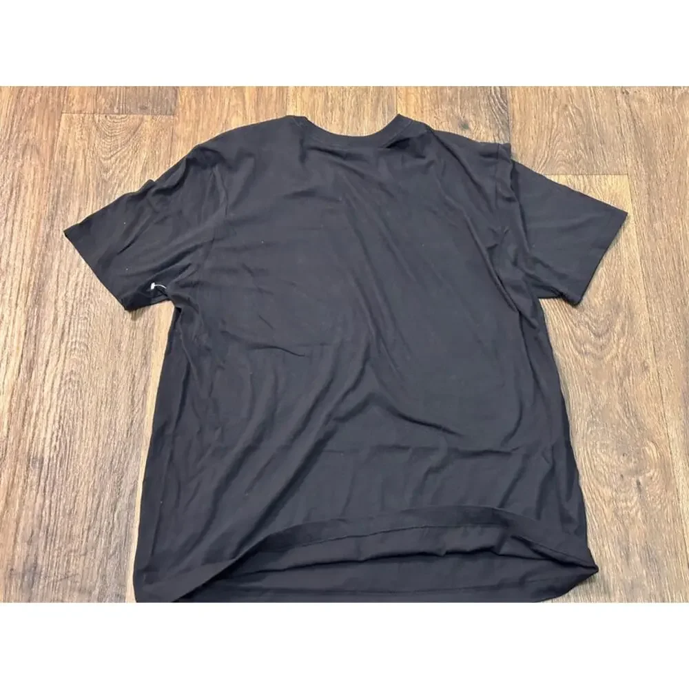 Nike NBA Brooklyn New York Nets Basketball 2022 Black T-Shirt Men’s L Large New